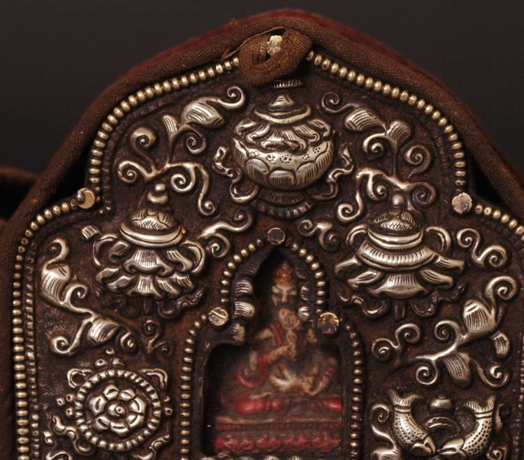 Yabyum Vajrasattva tsatsa Rokuji Mantra big Ghau Box  